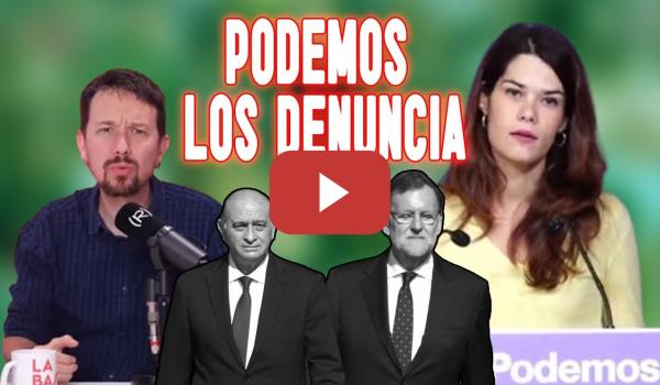 Embedded thumbnail for ¡¡Podemos se querella contra la cúpula del PP por las TROPELÍAS FABRICADAS en su contra!!