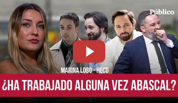 Embedded thumbnail for ¿Ha trabajado ABASCAL alguna vez en su vida? Marina Lobo y el currículum ultra en una servilleta