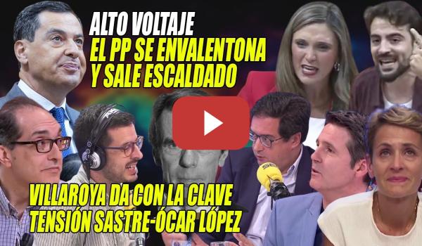 Embedded thumbnail for HUNDEN a Juanma Moreno ENVALENTONADO💥Tensión Satre-López y GRAN Villarroya:El PROBLEMA es el SISTEMA