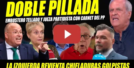 Embedded thumbnail for PILLADA Y LECCIÓN PARA ENMARCAR A TELLADO, FEIJÓO Y JUEZA PEPERA. GOLPISMO EN MARCHA. AROCA, EKAIZER
