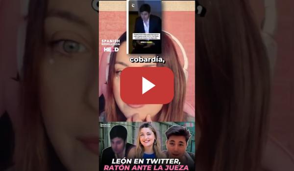 Embedded thumbnail for SI ERES VALIENTE PARA ACUSAR, ASÚME LAS CONSECUENCIAS ⚖️ Marina Lobo retrata a Vito Quiles