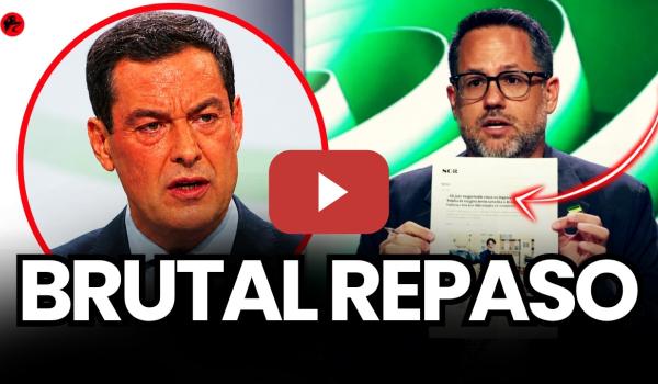 Embedded thumbnail for JOSÉ IGNACIO fulmina a JUANMA MORENO (PP) en directo al mostrarle ESTO