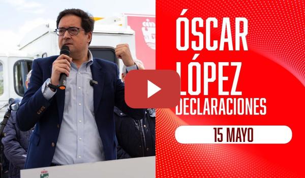 Embedded thumbnail for Declaraciones de Óscar López desde la Pradera de San Isidro