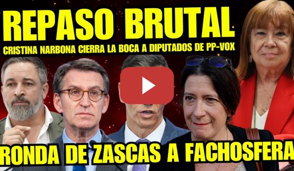 Embedded thumbnail for REPASO HISTÓRICO de CRISTINA NARBONA “DEFIENDE A PEDRO SÁNCHEZ FRENTE A LOS BULOS DEL PP EN SENADO”
