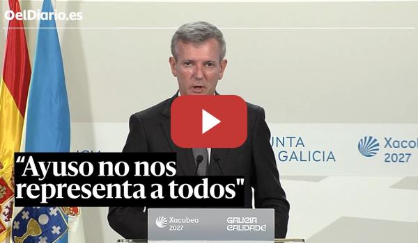 Embedded thumbnail for El líder del PP gallego, sobre Ayuso “No nos representa a todos"