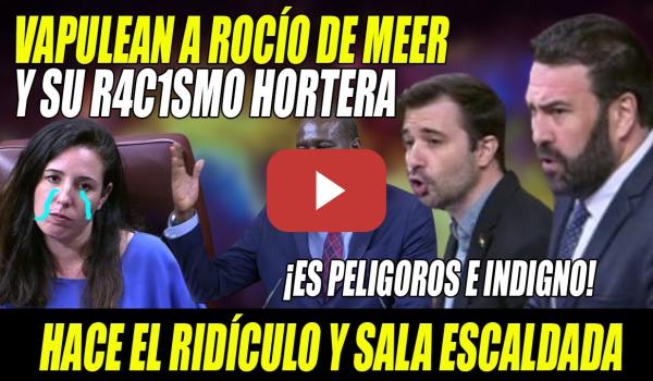 Embedded thumbnail for PILLADA y CASTIGO a Rocío De Meer y su R4C1SMO -DESMONTAN MENTIRAS Iñarritu,Serna,Diouf-¡PELIGROSO!