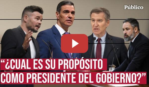 Embedded thumbnail for Sánchez responde a los ataques de Feijóo: &quot;Lo mismo entra papa y sale cardenal&quot;