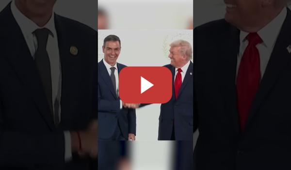 Embedded thumbnail for Trump estrecha la mano a Sánchez en Egipto tras amenazar con sacar a España de la OTAN