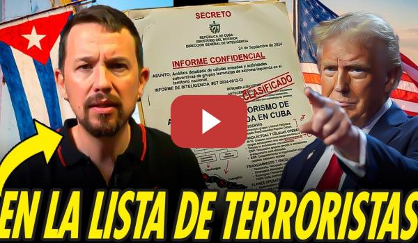 Embedded thumbnail for EEUU METE A PABLO IGLESIAS EN LA LISTA DE TERRORISTAS DE EXTREMA IZQUIERDA
