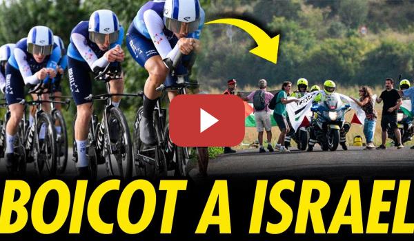 Embedded thumbnail for EL BOICOT QUE INCOMODA A ISRAEL EN LA VUELTA CICLISTA