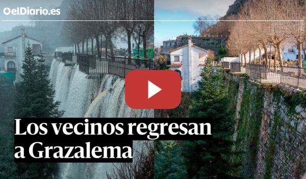 Embedded thumbnail for Así han vivido los vecinos de Grazalema el regreso a su pueblo