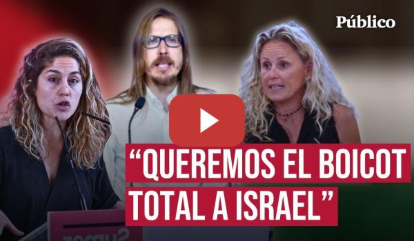 Embedded thumbnail for Primeras reacciones de Podemos, PSOE y Sumar a las medidas de Sánchez en favor del pueblo palestino