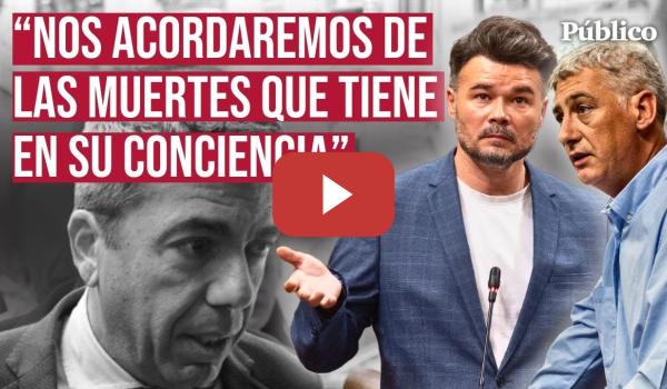 Embedded thumbnail for Los aplaudidos discursos de Rufián y Matute: “Ustedes son malos parlamentarios”