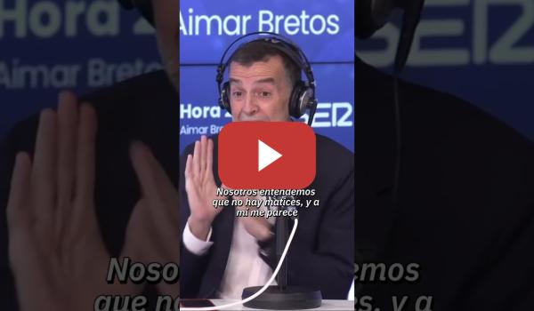 Embedded thumbnail for No hay matices ni excusas burocráticas para cortar relaciones con quien ejecuta este genocidio