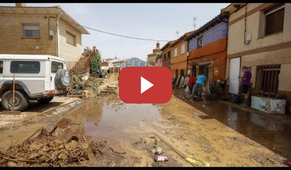 Embedded thumbnail for Aragón solicitará la declaración de zona especialmente afectada por las tormentas