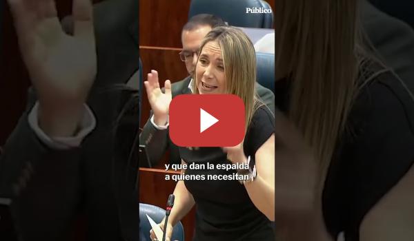 Embedded thumbnail for Mar Espinar, del PSOE de Madrid, pide a Ayuso que condene el g+n=cid¡o en Gaza
