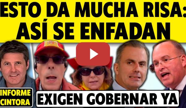 Embedded thumbnail for MIRA A ESTOS MANIFESTANTES. PP Y VOX SE UNEN DENUNCIANDO “CAOS” Y EXIGEN GOBERNAR YA
