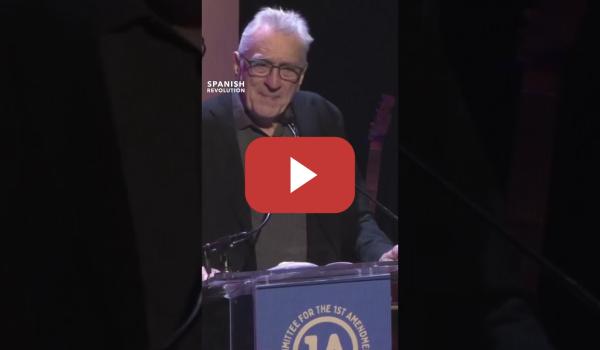 Embedded thumbnail for Robert Deniro: "No puedo amar a este país"