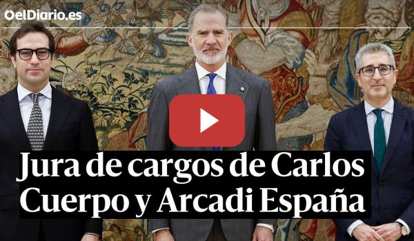 Embedded thumbnail for Así ha sido la jura de cargos de Carlos Cuerpo y Arcadi España