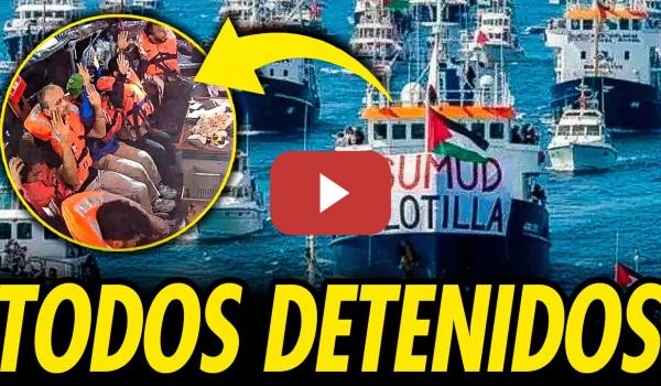 Embedded thumbnail for ISRAEL ENCARCELA A MÁS DE 400 ACTIVISTAS DE LA GLOBAL SUMUD FLOTILLA