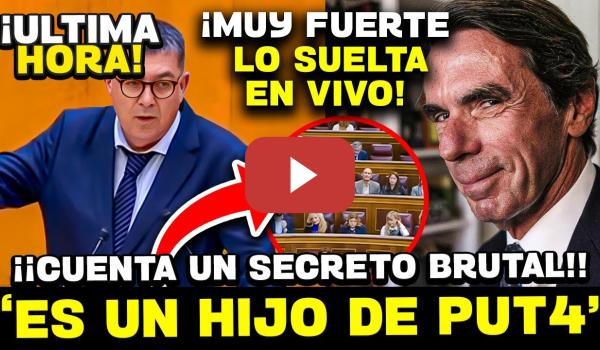 Embedded thumbnail for 💥¡¡SUELTAN UNA BOMBA!! ¡AZNAR USABA EL FALCÓN PARA JUGAR AL PÁDEL! Y AHORA EL PP CRITICA A SÁNCHEZ…