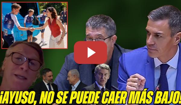 Embedded thumbnail for Nacho Duato, Patxi López y Sánchez SENTENCIAN a AYUSO y al PP por APOYAR a ISRAEL &quot;4 FASCISTAS&quot;