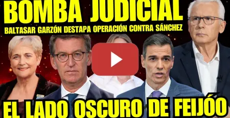 Embedded thumbnail for ¡BOMBAZO! BALTASAR GARZÓN HUMILLA A FEIJÓO Y JUEZA TARDÓN POR MANIPULACIÓN CONTRA PEDRO SÁNCHEZ