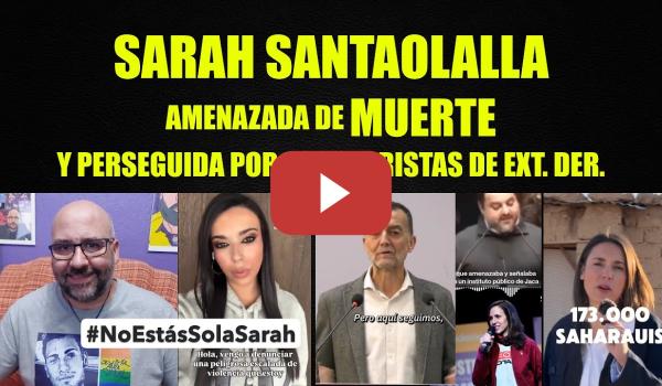 Embedded thumbnail for Sarah Santaolalla amenazada de muerte. #NoEstásSolaSarah