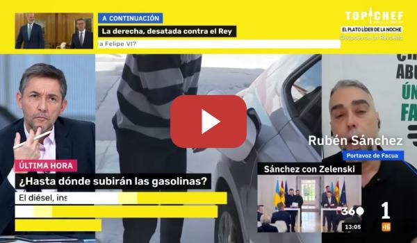 Embedded thumbnail for Rubén Sánchez: "Topar los precios es la única receta para frenar las subidas en los combustibles"