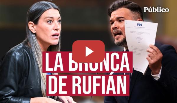 Embedded thumbnail for El RAPAPOLVO de RUFIÁN a PP, VOX y JUNTS: "Prioridad nacional hasta que llega un gran tenedor ruso"