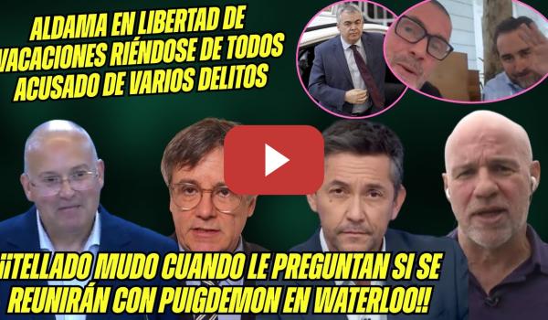 Embedded thumbnail for Cerdán a PRISIÓN, Aldama LIBRE. Puigdemont RETA a Feijóo y TELLADO MUDO.... PORTAZO PP Más CORRUPTO!