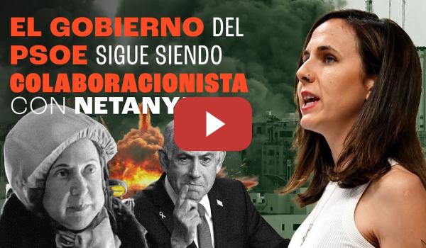 Embedded thumbnail for Ione Belarra denuncia la complicidad del Gobierno del PSOE con el Estado genocida de Israel.