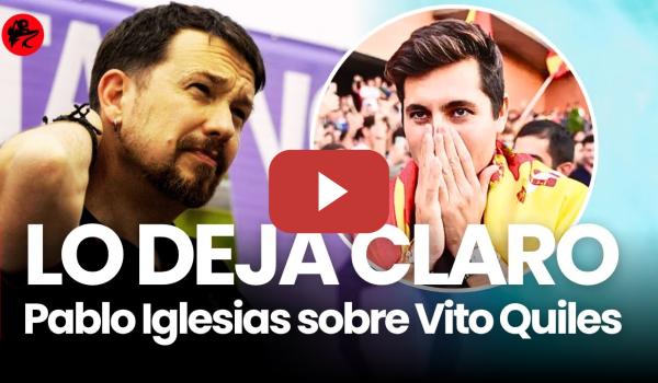 Embedded thumbnail for Pablo Iglesias pone en su sitio a Vito Quiles en TVE: &quot;a los fasc*stas hay que ponerles límite&quot;