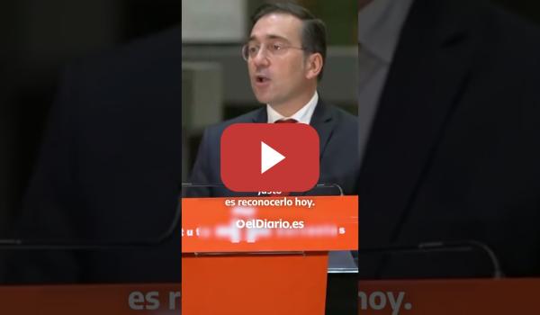 Embedded thumbnail for Albares reconoce la “injusticia y el dolor” causados a “los pueblos originarios mexicanos”