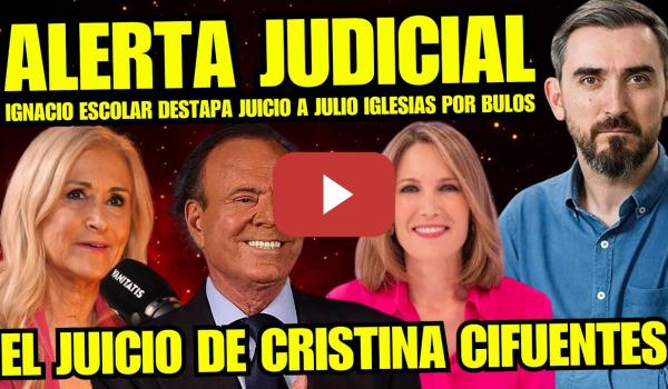 Embedded thumbnail for ¡BOMBAZO! IGNACIO ESCOLAR DESTAPA SENTENCIA SOBRE JULIO IGLESIAS “JUSTICIA NOS DA LA RAZÓN”