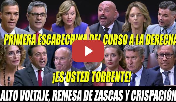 Embedded thumbnail for Jaime de los Santos NOQUEADO x TORRENTE-ESCABECHINA de LUJO-VAPULEAN a Abascal,Feijóo y la DERECHONA