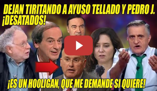 Embedded thumbnail for Dejan TIRITANDO a Ayuso y Tellado💥¡Cada vez q ABRE la BOCA LLORO!💥Wyoming, Ekaizer y Lafuente