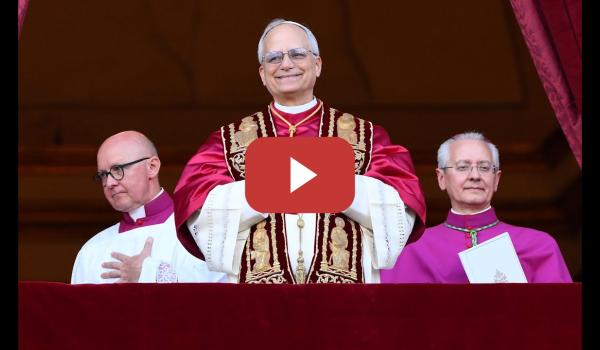 Embedded thumbnail for Así fue el primer discurso del papa León XIV