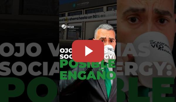 Embedded thumbnail for OJO VÍCTIMAS DE SOCIAL ENERGY: POSIBLE ENGAÑO
