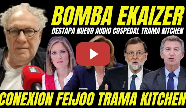 Embedded thumbnail for ERNESTO EKAIZER DESTAPA NUEVO AUDIO INCULPACIÓN COSPEDAL Y DESTAPAN CONEXIÓN FEIJÓO CASO KITCHEN
