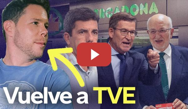 Embedded thumbnail for ¿Y Juan Roig pa cuándo? Manu Levin no deja a nadie indiferente en su regreso a la TV pública