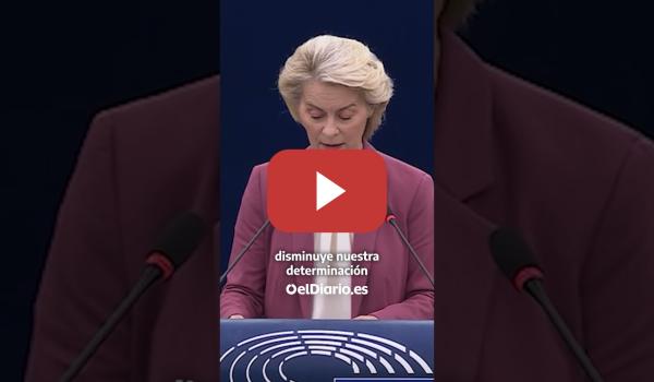 Embedded thumbnail for Von der Layen recoge cable tras 48 horas:  "Siempre defenderemos el derecho internacional"