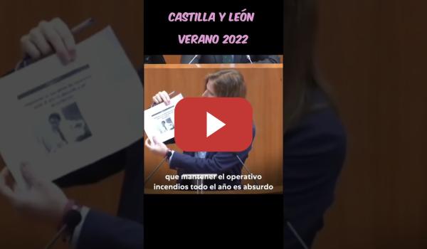 Embedded thumbnail for Pablo Fernández lo intentó #castillayleon #incendio #españa #podemos