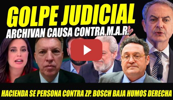 Embedded thumbnail for GOLPE JUDICIAL: ARCHIVAN CAUSA CONTRA MIGUEL ÁNGEL RODRÍGUEZ. HACIENDA CONTRA ZAPATERO JOYAS