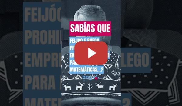 Embedded thumbnail for Sabías que... Feijóo e Rueda prohibiron empregar o galego para dar matemáticas, física... no ensino?