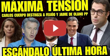 Embedded thumbnail for CARLOS CUERPO HIMILLA EN EL CONGRESO A FEIJÓO Y JAIME DE OLANO “NERVIOSOS POR CORRUPCIÓN”