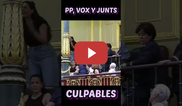 Embedded thumbnail for VOX, JUNTS Y PP TIRAN EL REAL DECRETO DE ALQUILERES mientras les increpan desde la zona de invitados
