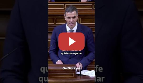 Embedded thumbnail for Sánchez, sobre Revuelta: "Utilizaron la solidaridad de miles de ciudadanos  para hacer negocio"