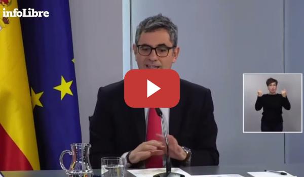 Embedded thumbnail for Bolaños: &quot;El Gobierno propone a Teresa Peramato como nueva fiscal general del Estado&quot;