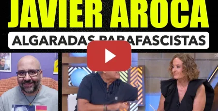 Embedded thumbnail for Javier Aroca, Ceuta no es lo que vemos en la m de TV. Algaradas parafascistas camufladas de manis.